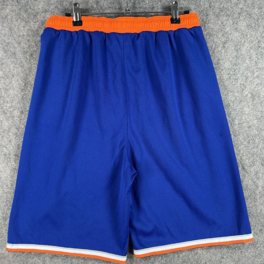 New York Knicks Shorts Youth XL Blue Mesh NBA Basketball Dri-FIT Nike